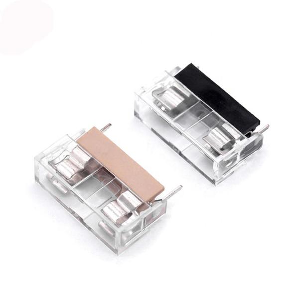 PA66 PTF-15 PCB Fuse Holder For 5x20mm Fuse 250V Voltage Rating Performance