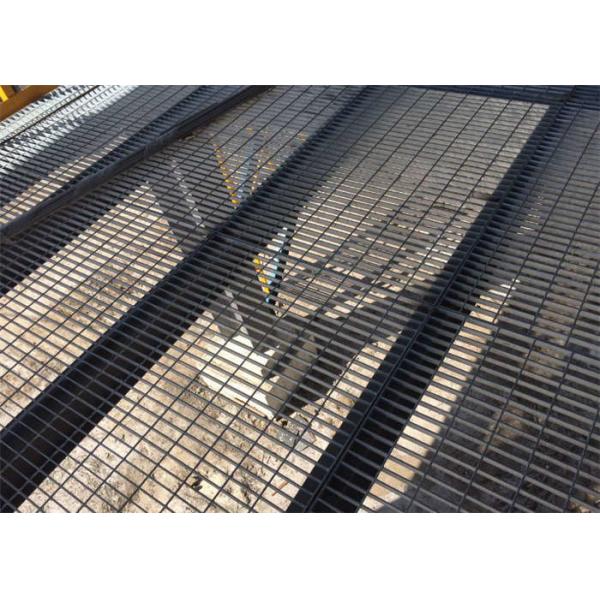 SS304 Drain Trench Heavy Duty Steel Grating 25x3