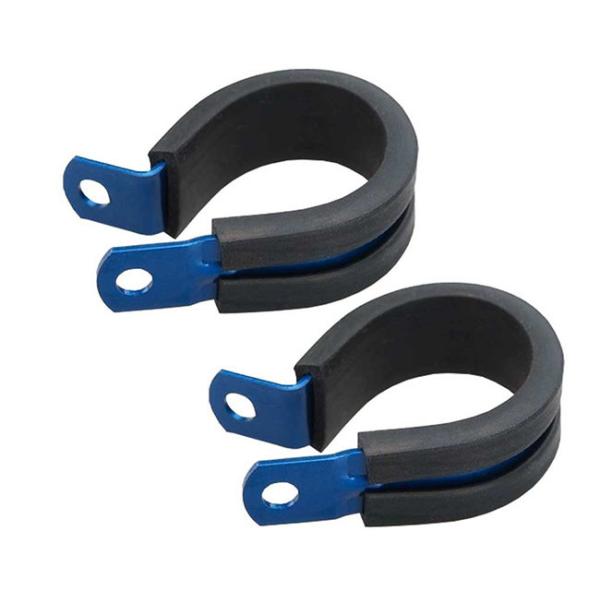 Insulated 3/16 Inch Brake Hose Clips Brake Line Mounting Clamps