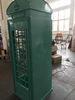 Quality Powder Coating 240cm Plated Public Antique Phone Booths for sale