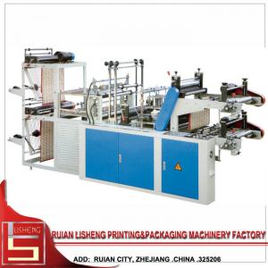 Buy cheap Two - layer Rolling Automatic Bag Making Machine For Vest / Flat Bags product
