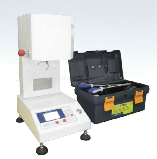 Plastic and Rubber Melt Flow Index Tester , Melt Flow Test Equipment 220V