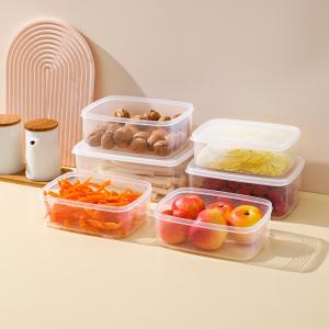 Buy cheap 700ml Stackable Plastic Food Containers Recyclable Lunch Box product