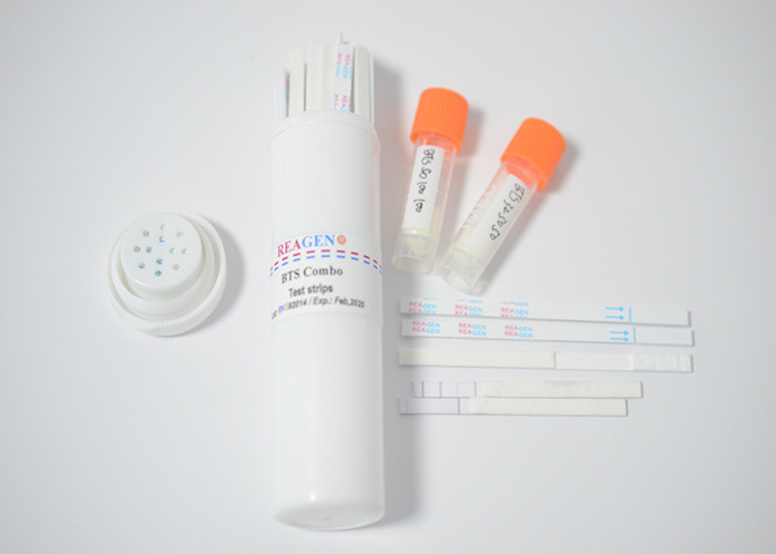 Melamine Strip Test Kit For Raw Commingled Cow Milk Detect Melamine Residues
