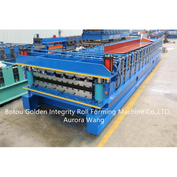Double layer metal roll forming machine New type automatic metal sheet double layer panel roll forming rolling machine p