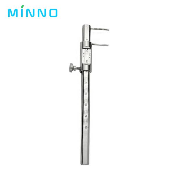 Dental Sliding Caliper Orthodontic Chin Indicator Dental Implant Measuring Ruler