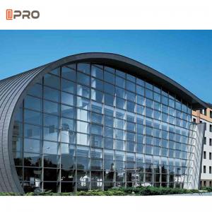 Buy cheap Customized Aluminum Curtain Wall Insulated Glass Exterior Building Spider System product