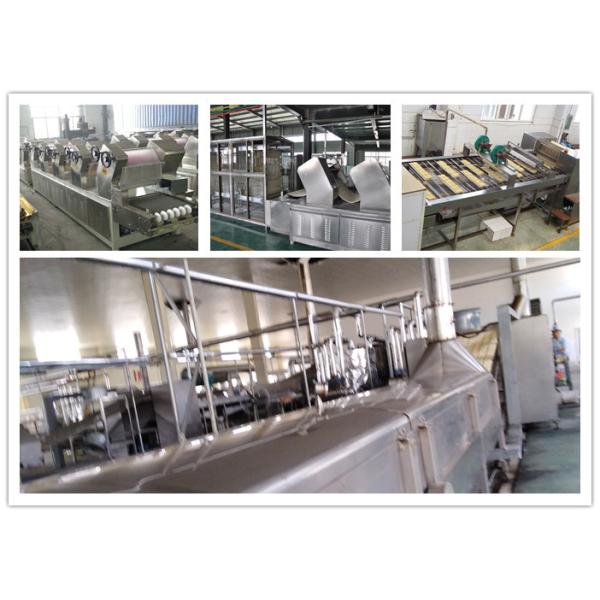 Cereal Grain Automatic Noodle Making Machine Instant Noodle Production Line 50hz Frequency
