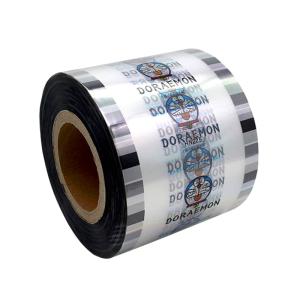 Buy cheap 13cm Food Grade PP Laminated Cup Sealing Films Custom Printed product
