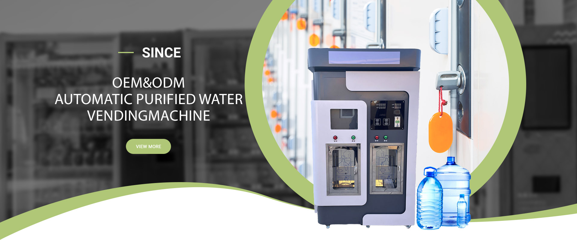 Water Vending Machine With RO System Filter and Front Door Open Design Easy to Install Water Vending Machine