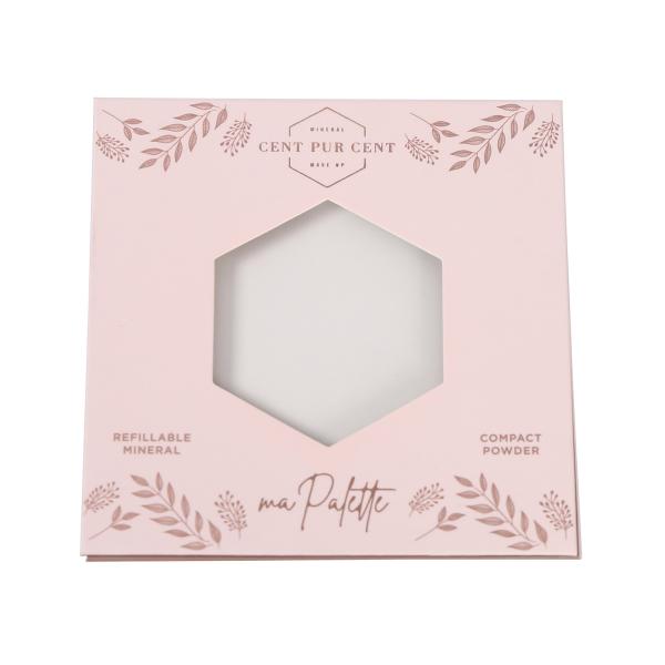 Empty Eyeshadow Envelope Packaging 60mm C1S Paper Custom Flat Pack