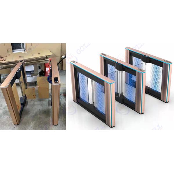 Office Building QR Code Turnstile NFC Card Reader Swing Turnstile Gate