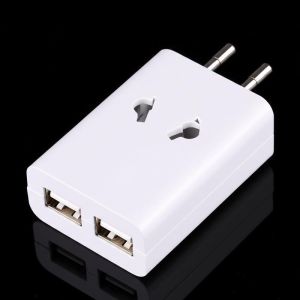 Buy cheap White ABS PC 2 USB Charging with Reliable Performance product