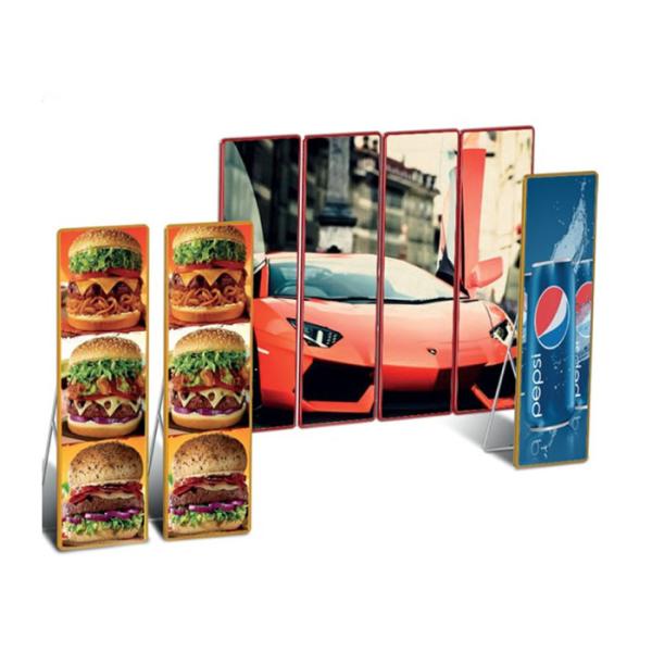 Indoor P1.8 P2.5mm LED Poster Screen For Shopping Mall Digital Advertising Display