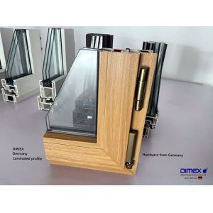 Dimex Edelweiss E90 Passive UPVC Window Profiles For Construction