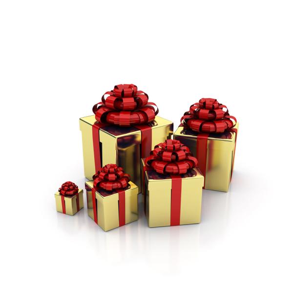 A4 16K Christmas Paper Gift Boxes For Family Children