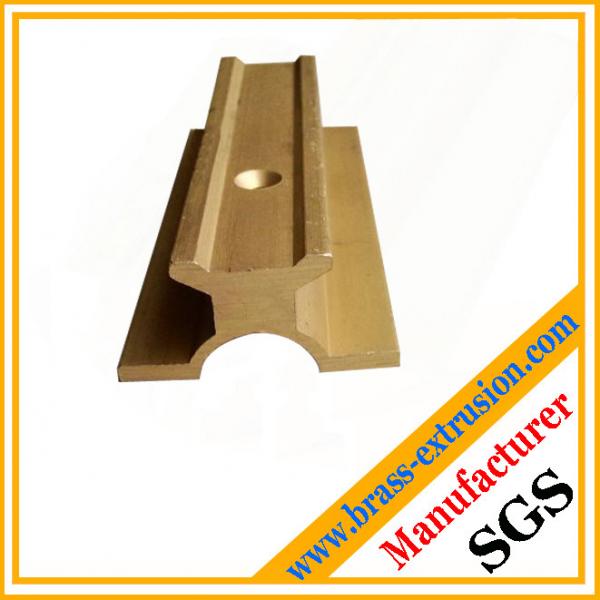 Quality brass extrusion profiles with hole for sale