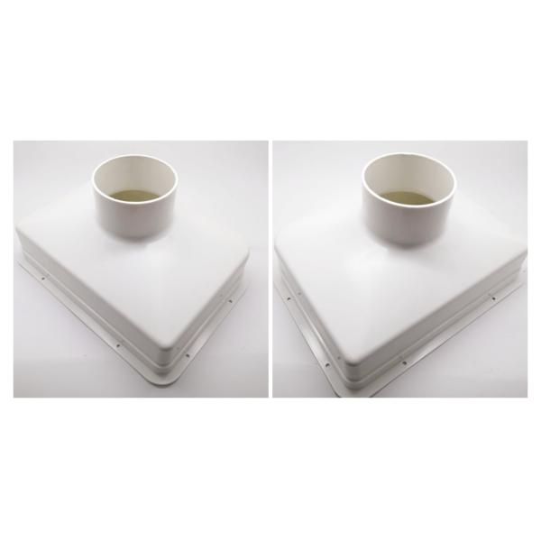 A2 Polishing Cold Runner S136 718H White ABS Plastic Injection Mold