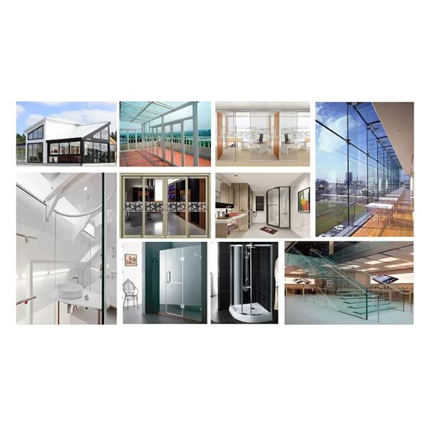 ODM Clear Fully Tempered Float Glass for Aluminum Windows Swimming Pool