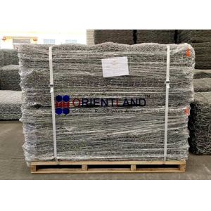 Hexagonal Steel Wire Mesh Galvanized Gabions Retaining Walls