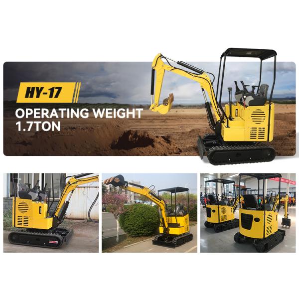 Free Shipping 1.8 Ton Excavator yanmar Excavator Micro Excavator 0.8 1.2 1.5 2 Ton