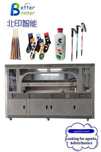 Buy cheap Better Printer Winebottle Cylindrical Inkjet Printer For High Speed Pool Cue Print Sock product
