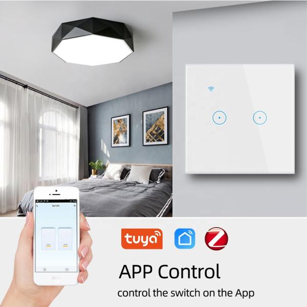 IFTTT ZigBee Smart Switch 86×86mm Single Gang Smart Switch