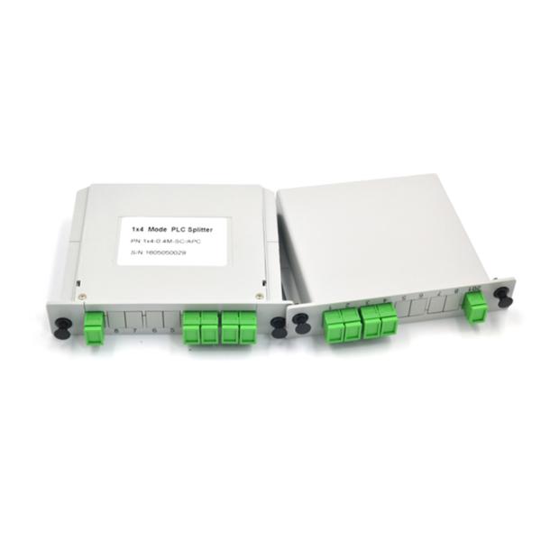 3U 4U PLC Fiber Optic Splitter with 2 Way Input & 16 Way Output and Steel Tape Construction for High-Density Optical Distribution