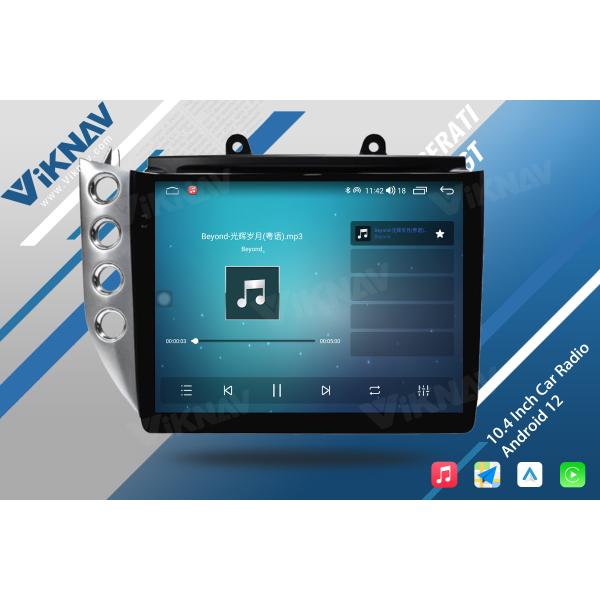 10.4 Inch WiFi 4G Car Radio Aftermarket Stereo System Upgraded For Maserati GT GranTurismo 2007-2017