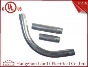China 3/4 90 Degree Elbow IMC Conduit Fittings Electro Galvanized Both End Threaded on sale