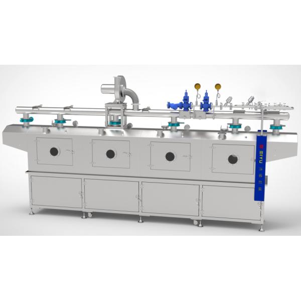 45000BPH High-speed Shrink Sleever For Tea Beverage Production Line Customer Site