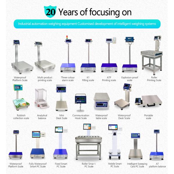 Customized Support SOHE 15KG Waterproof Digital Table Scale with and Lithium Battery