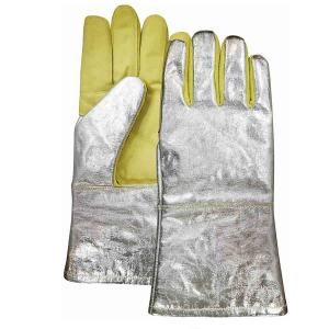 Buy cheap 280g felt Dexterity Level 5 Heat Resistant Work Gloves Up To 500 Degrees product