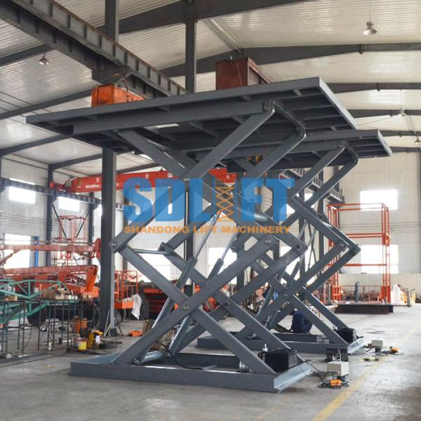 Portable Automotive Scissor Lift For Automatic Car Elevator Parking Systems