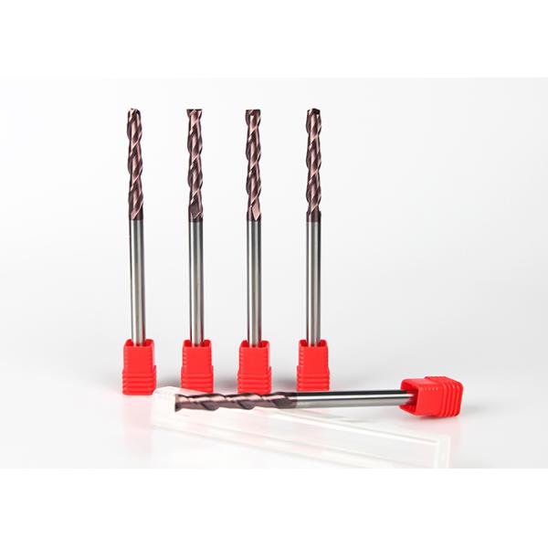 Extra Long Square End Mill High Precision For Steel Cast Iron Aluminum Alloy