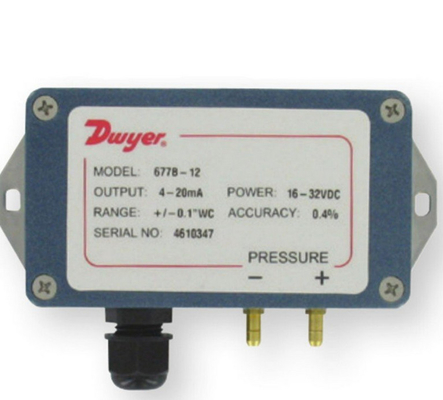 Dwyer 677B-12 Differential Pressure Transmitter 100 Bar