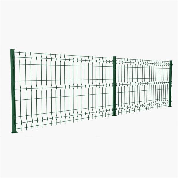 60mm Powder Coating Welded V Mesh Fencing 2.5m 4mm
