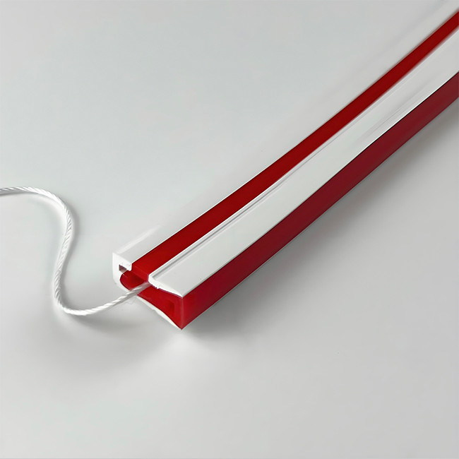 Side View Silicone Neon Tube 08*16mm Red LED Strip Lights IP67 Waterproof Customized