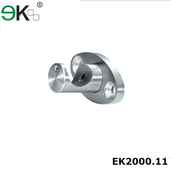 Quality Stainless steel sliding door wall mount shower door glass clamp tube connector-EK2000.11 for sale