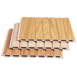 Buy cheap Wood Plastic Composite WPC Sound Proofing Panels Bendable product