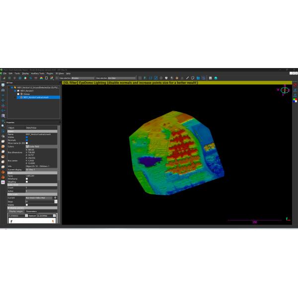Point Cloud Automata-PCA Post-processing Software