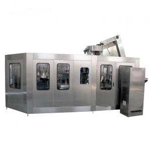 Buy cheap AISI304 4000BPH Bottle Washing Filling Machine 110mm Dia product