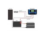 Monocrystalline Solar Module Mono Silicon Solar Silver Black Frame Optional