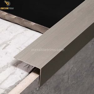 Buy cheap Aluminum 6063 Stair Nosing Tile Trim L Angle 35mm × 24mm Size product
