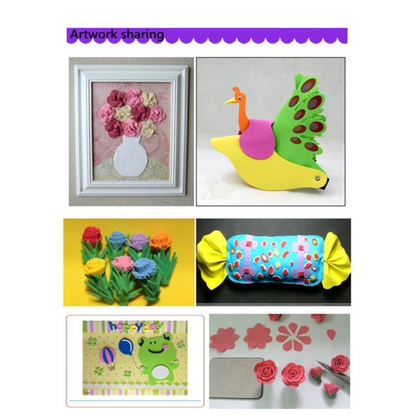 Colored Eva Foam Paper Moisture Proof Recyclable For Cosplay