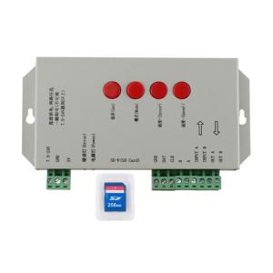 Buy cheap 2048 Pixels LED Pixel Controller , Programmable LED Strip Controller T1000s product