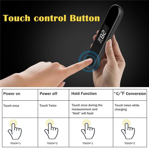 Rechargeable Battery High Accuracy Digital Food Thermometer
