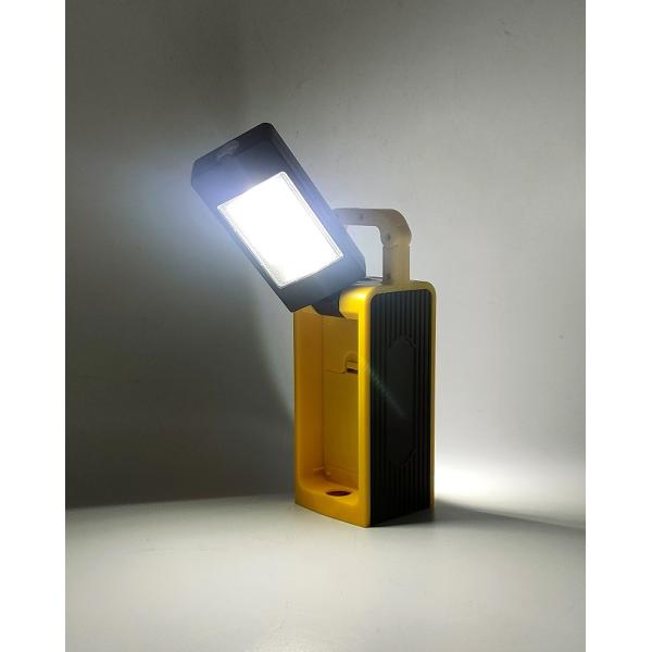 6.2x6.3x18cm COB LED Work Light Rechargeable ABS Plastic
