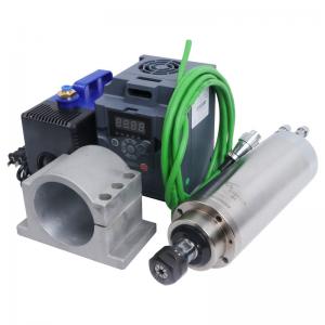 China 80*215 Water-cooled 2.2kw Spindle Motor and VFD Kit for CNC Engraving Milling Machine on sale