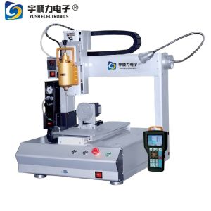 Buy cheap Full Automatic Four Axis Rotation Melt Adhesive Dispensing Robot Dispenser product